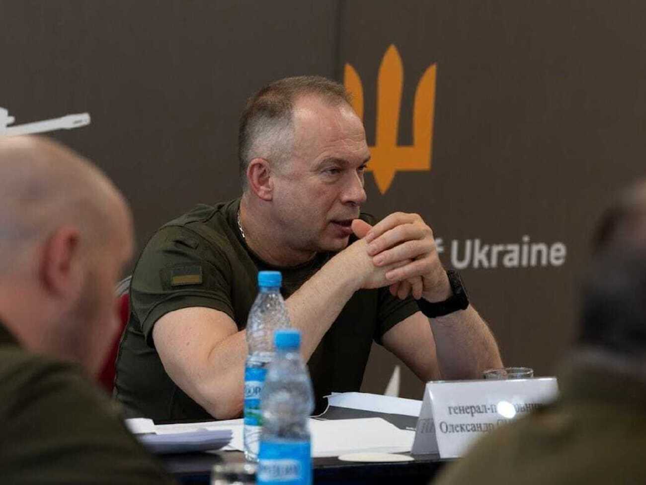 Браун обсудил с Сырским (на фото) последние события на поле боя, проинформировали в Объединенном комитете начальников штабов США