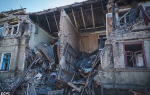 В результате российского удара по Краматорску частично разрушен двухэтажный жилой дом, отметили в ГСЧС