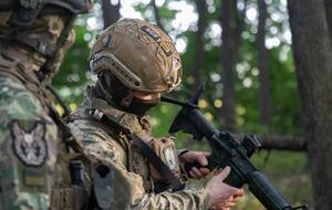 Украинские военные показали работу против врага