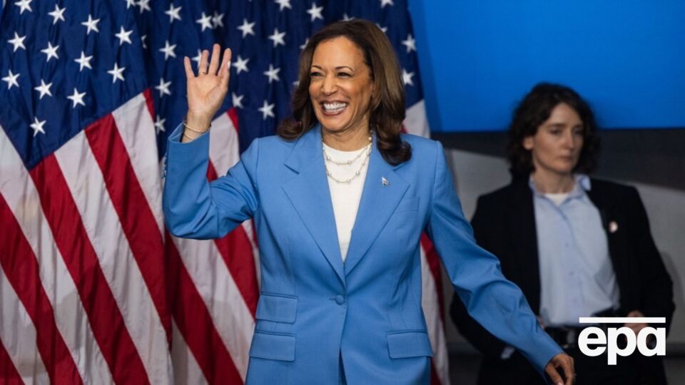 Стало відомо, скільки американців підтримує Гарріс