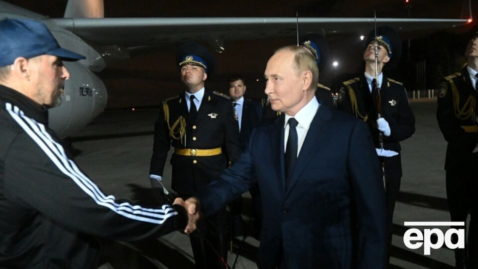 Путін зустрів Красікова, звільненого під час обміну