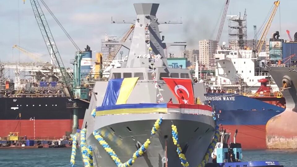 1 серпня новий корвет "Гетьман Іван Виговський" спустили на воду в Туреччині