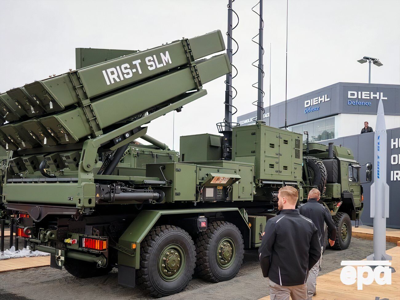 Німеччина передасть Україні ще чотири IRIS-T до кінця року