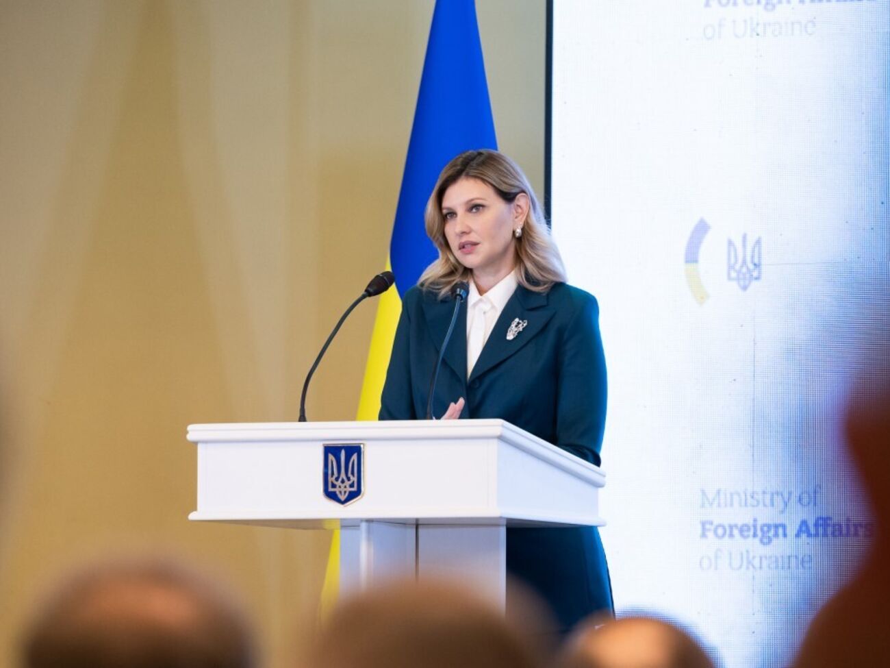 Зеленская: Битва за сердца и души сегодня не менее важна, чем на территории