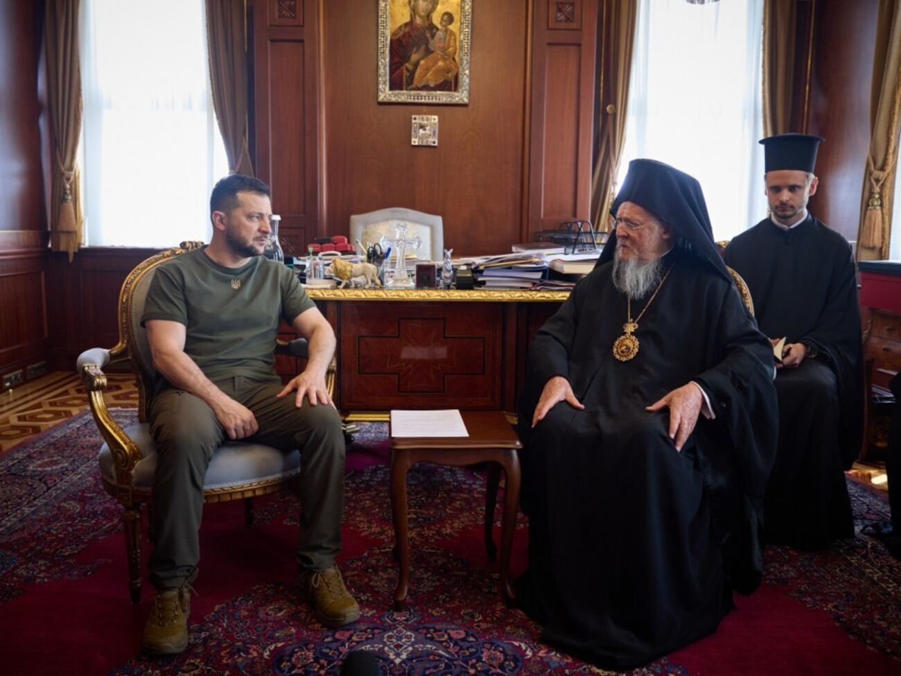 Зеленский рассказал, что на днях будет говорить с представителями патриарха Варфоломея