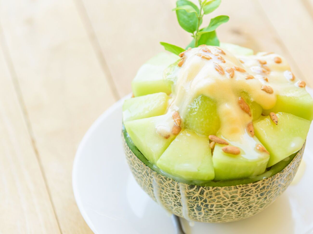 В десерт при желании можно добавить мед