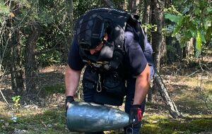 Бойову частину Shahed виявили в Київській області в лісовій місцевості