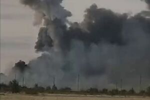 В ночь на 22 августа беспилотники атаковали аэродром Мариновка в поселке Октябрьский Волгоградской области