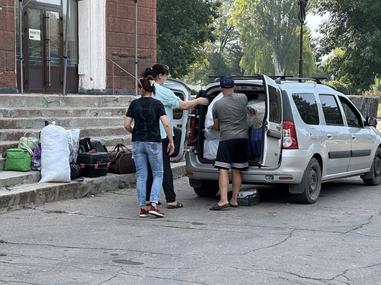 Местные власти 19 августа призвали жителей Мирнограда эвакуироваться из-за угрозы приближения российских оккупационных войск