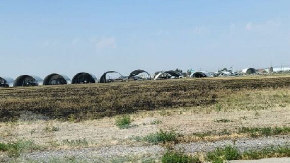 Аэродром был атакован в ночь на 22 августа