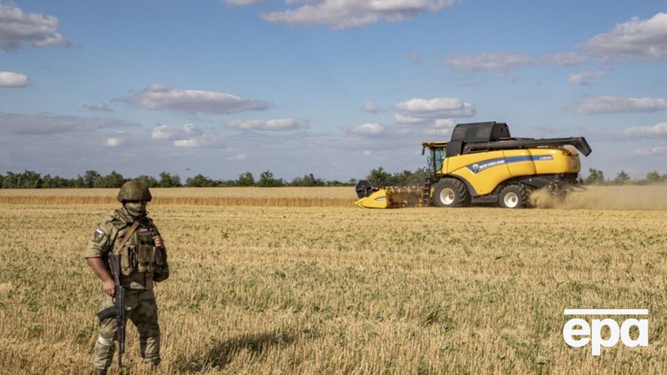 Оккупанты воруют украинское зерно с начала полномасштабного вторжения