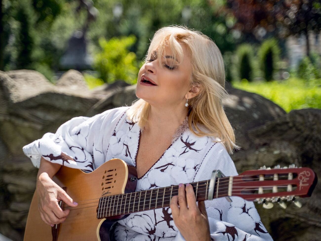 Бурмака: Мені хочеться жити в цьому настрої. Коли я люблю свою рідну землю, а вона любить мене