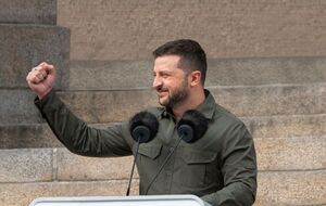 По словам Зеленского, враг был поражен новым украинским оружием