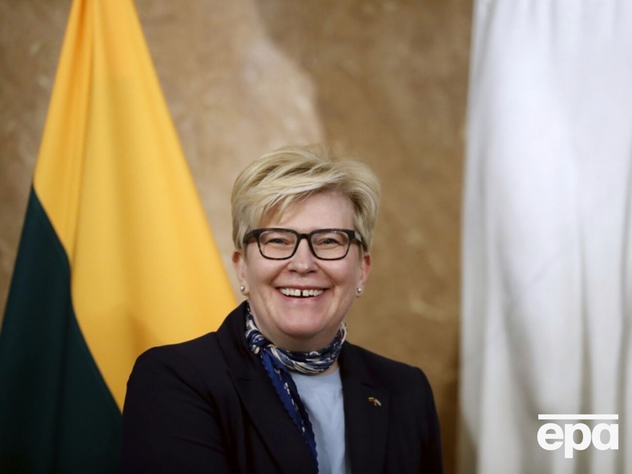 Шимоніте побажала Україні перемоги