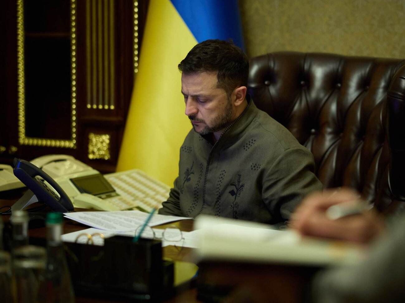 Разговор состоялся по случаю Дня Независимости Украины