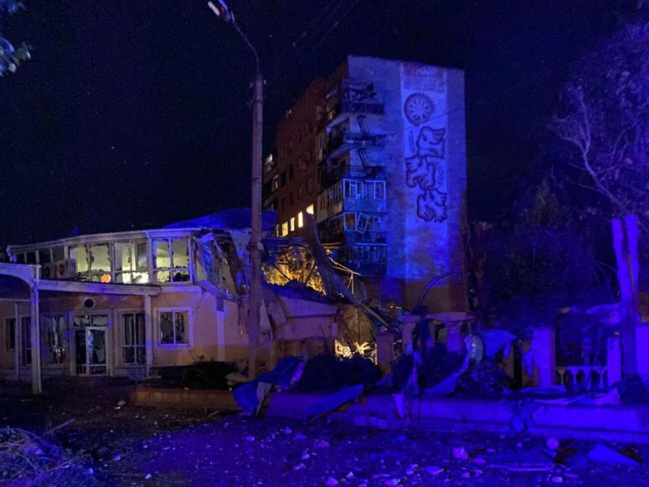 В Краматорске от обстрела пострадали три человека