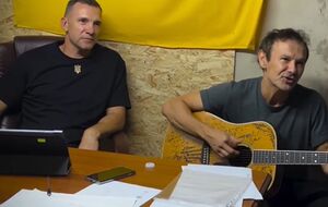 Вакарчук: Вместе с Андреем Шевченко посетили бойцов 13-й бригады Национальной гвардии Украины "Хартия"