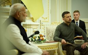 Зеленский сообщил, что обсудил с Моди возможность проведения второго саммита мира в Индии