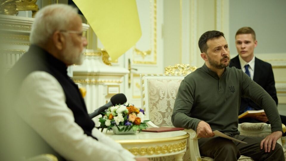 Зеленський повідомив, що обговорив із Моді можливість проведення другого саміту миру в Індії