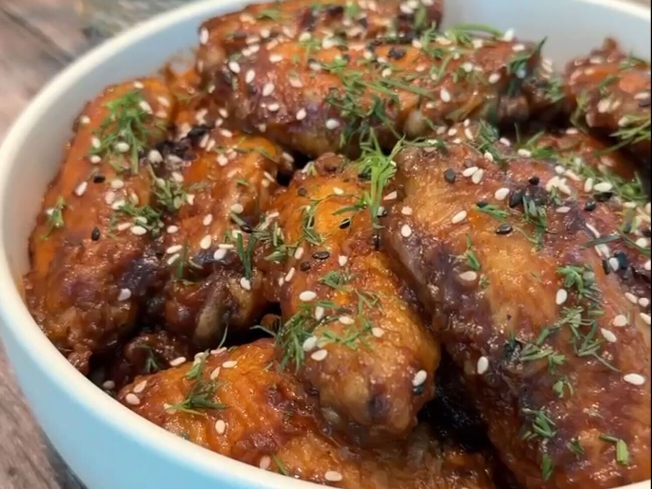 Куриные крылья в Coca-Cola готовятся 45 минут