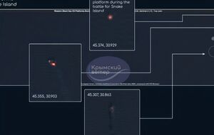 В Черном море загорелись так называемые вышки Бойко – буровые газо- и нефтедобывающие платформы у берегов Крыма