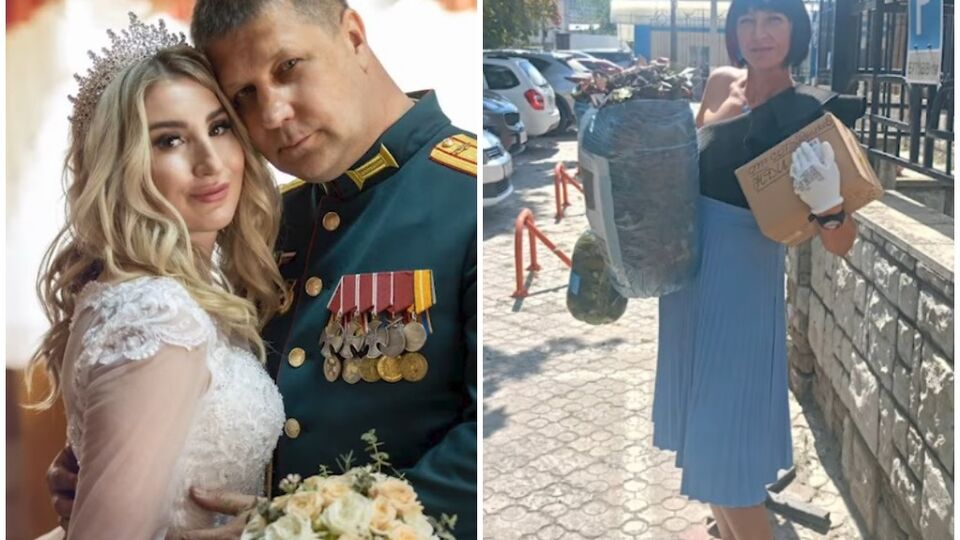 Журналисты нашли у Полякова переписку с пятью женщинами, с которыми у него были отношения. На фото слева он с женой, справа, как утверждается, – его любовница Надежда