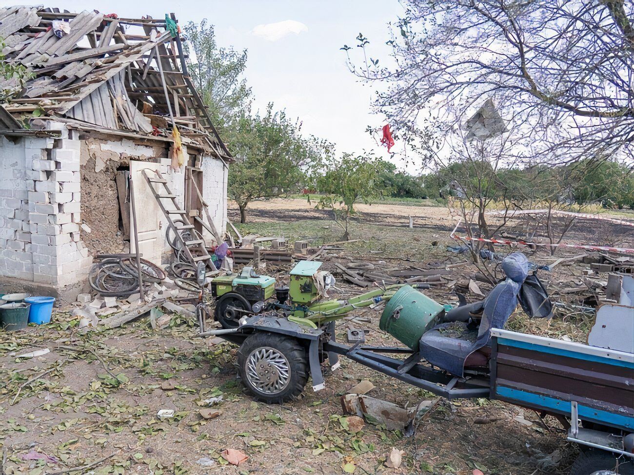 У Запорізькій області відомо про руйнування житлових будинків та об'єктів інфраструктури