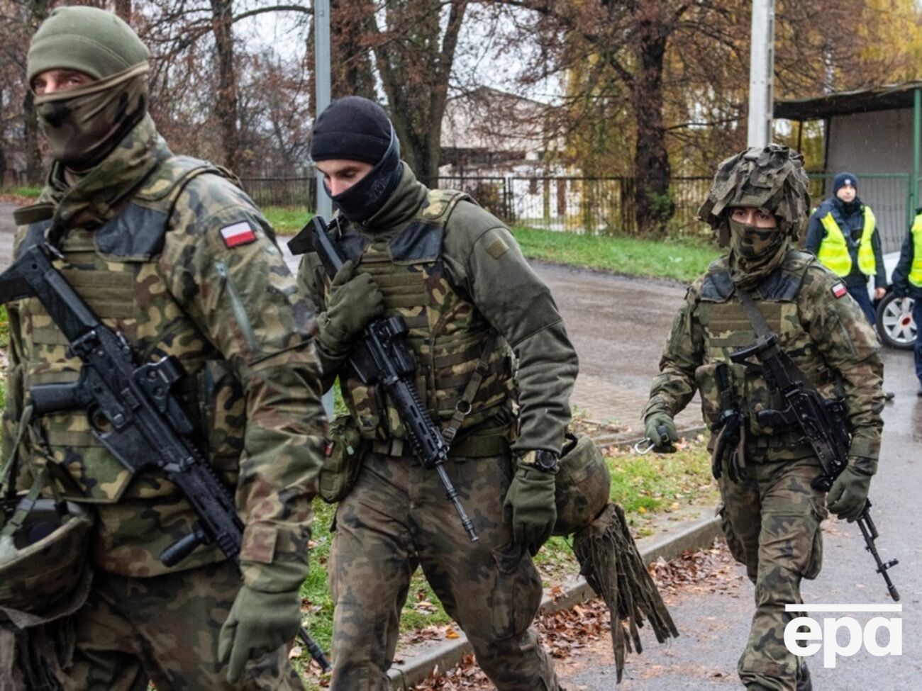 Польские военные ищут БПЛА в районе гмины Тишевцы