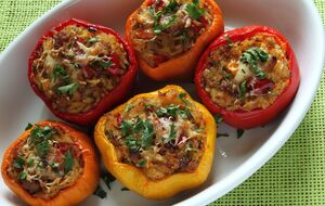 Перцы нужно запекать в течение одного часа