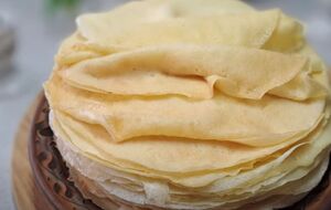 Все ингредиенты для блинов должны быть комнатной температуры