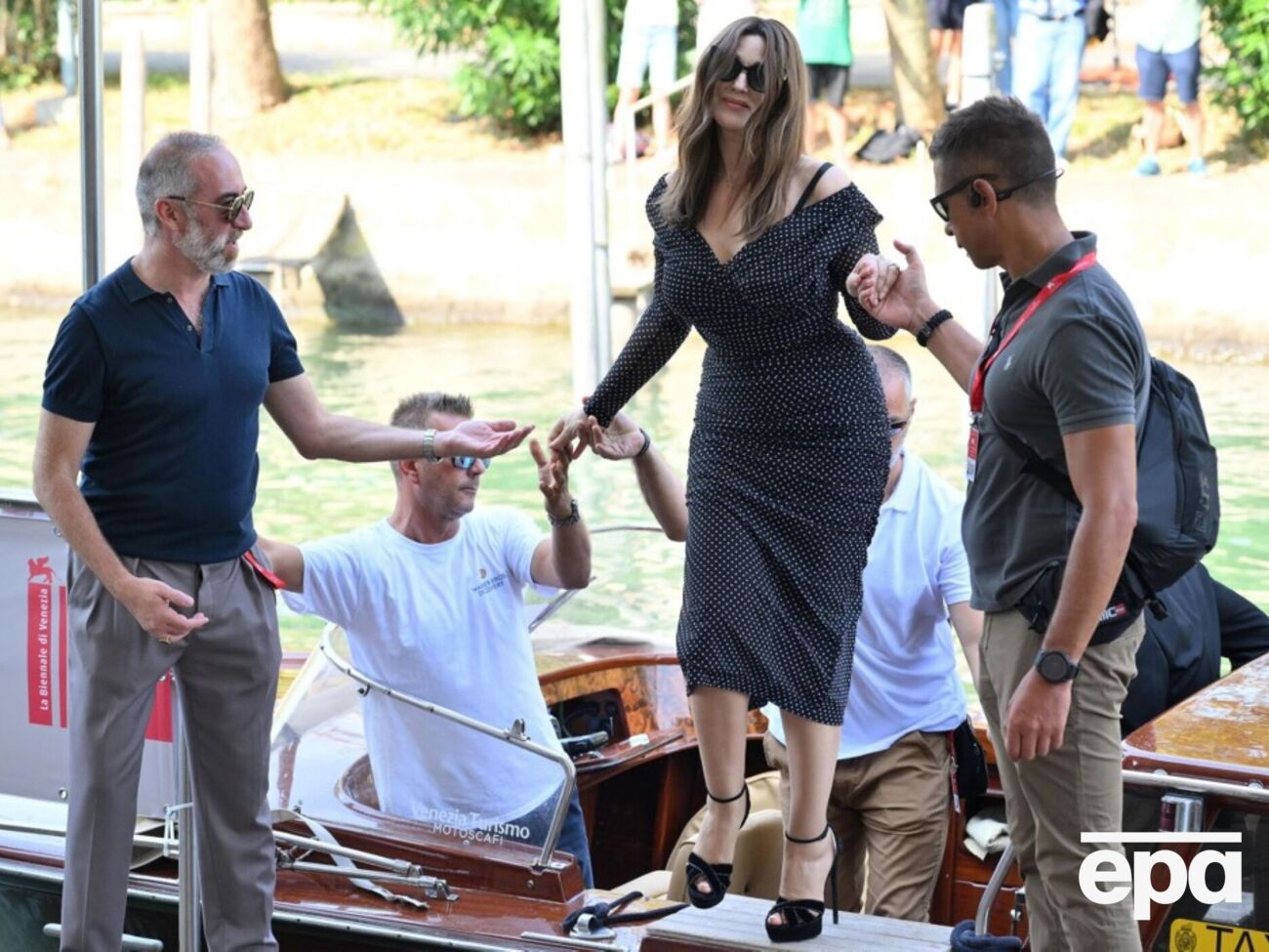 Церемонию открытия посетила итальянская актриса Моника Белуччи