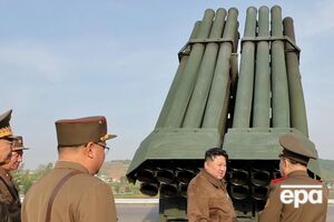 Лідер КНДР Кім Чен Ин відвідав випробування модернізованої 240-мм реактивної системи залпового вогню в Північній Кореї