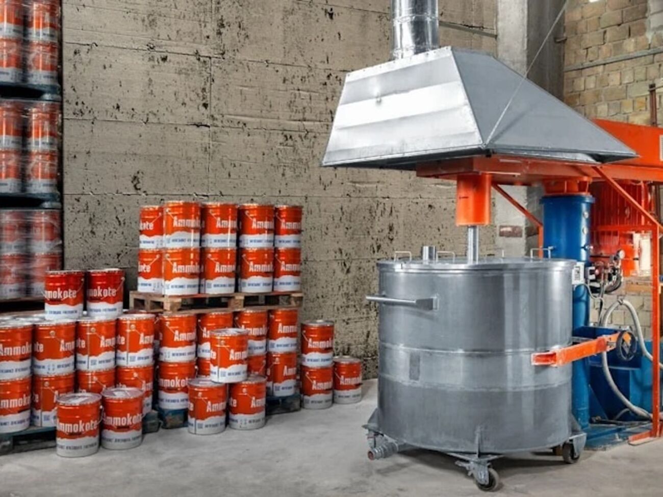 "Ковлар Групп" производит по современным технологиям более 25 видов средств пассивной огнезащиты