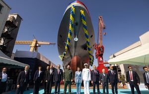 1 августа новый корвет "Гетман Иван Выговский" спустили на воду в Турции