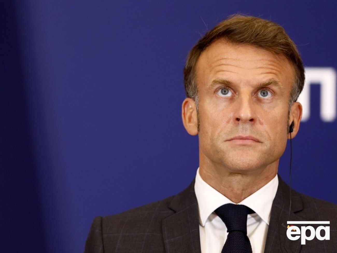Макрон: Я был абсолютно не в курсе