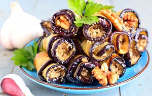 Крем-сыр придаст баклажанам нежный вкус