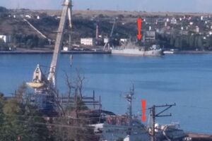 Агенты зафиксировали два больших десантных корабля проекта 775 в Килен-бухте