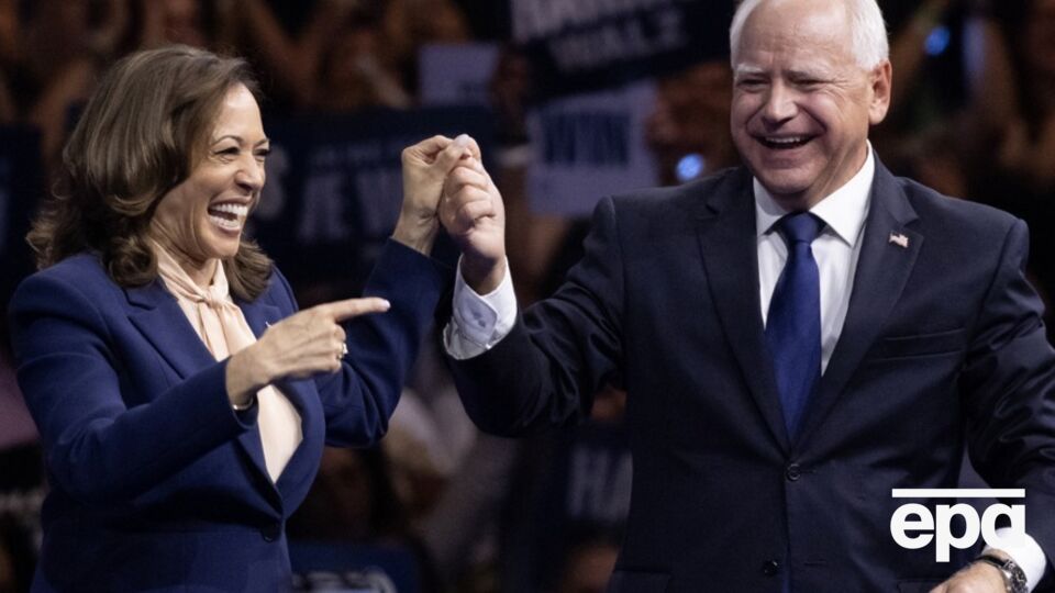 Харрис выбрала своим напарником губернатора Миннесоты Уолца