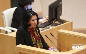 Зурабишвили заявила, что вопрос Саакашвили на данный момент "не актуален"