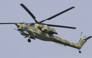 За даними ЗМІ, дрон влучив у задній гвинт ворожої машини