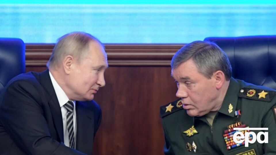 Герасимов доложил Путину, что целью наступления украинских сил в Курской области является "захват участка Суджанского района"