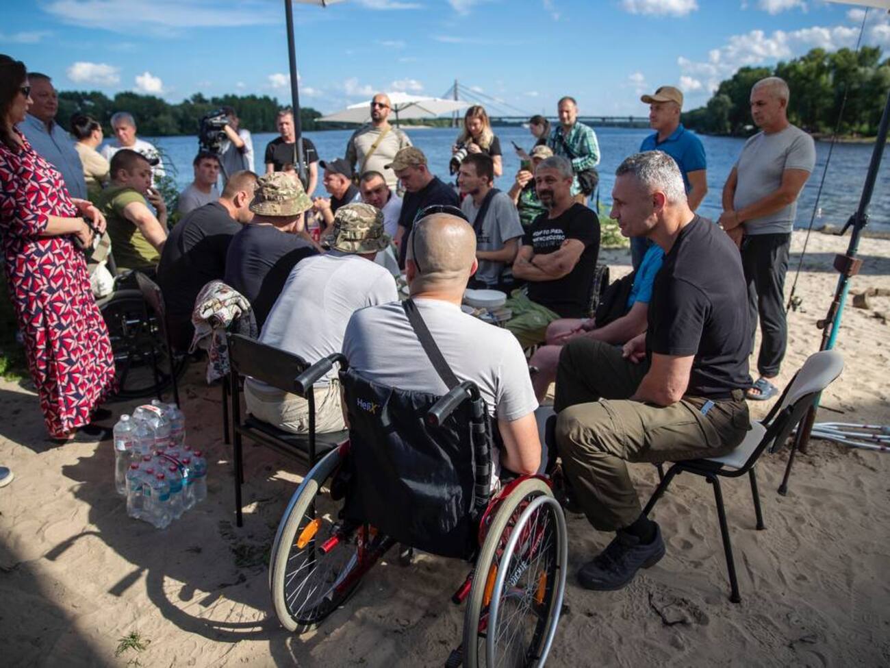Віталій Кличко: Сподіваюся, що такий відпочинок покращить і настрій наших захисників, і самопочуття