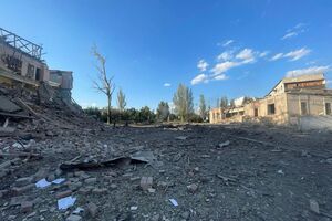 Российские оккупанты нанесли удар планирующей авиационной бомбой