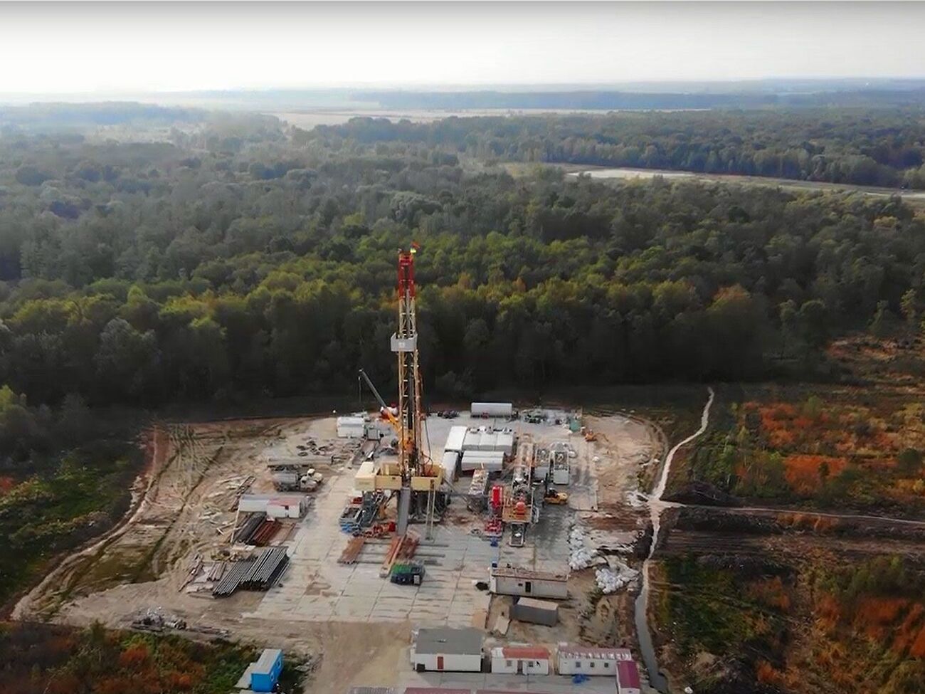 В Полтавской области компания отца Козицкого "Горизонты" осуществляет работы по поиску газа