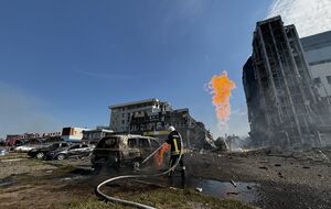 В Салтовском районе оккупанты взорвали газопровод