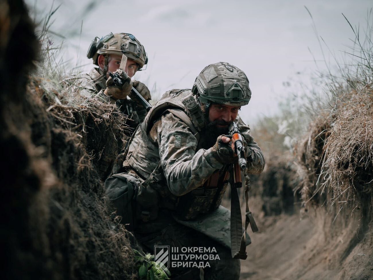 Видео снято на экшн-камеры во время боев военнослужащих