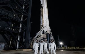 У космос вирушив екіпаж із чотирьох осіб