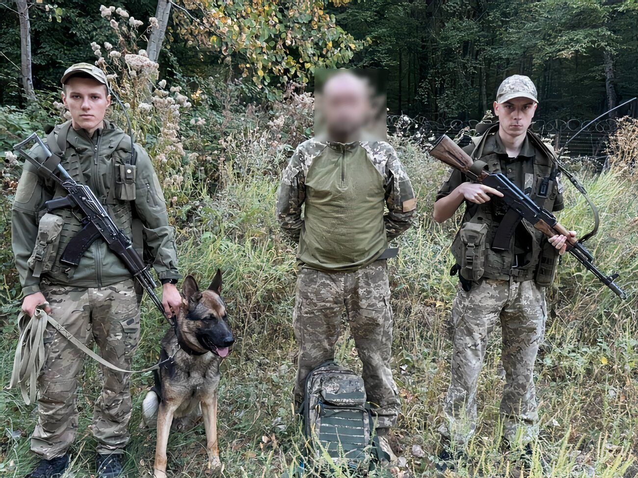 Задержанный выдавал себя за военнослужащего во избежание дополнительных проверок на пути к границе