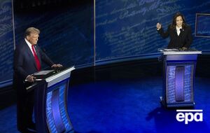 82% заявили, що дебати Трампа й Гарріс не вплинули на їхній вибір президента