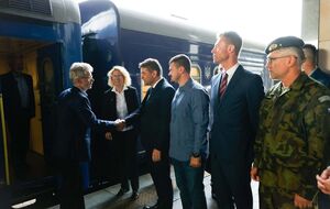 Голова Сенату Чехії Мілош Вистрчіл приїхав до Києва